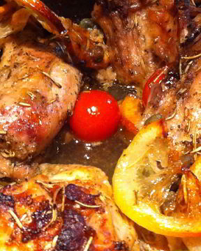 Кролик с розмарином