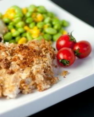 Куриная грудка в сметане