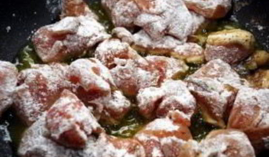 куриное филе под сливочным соусом