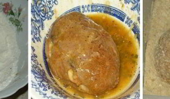 куриное филе со сливами