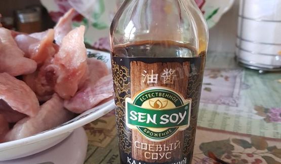 куриные крылья в сладко-соленом соусе в микроволновке