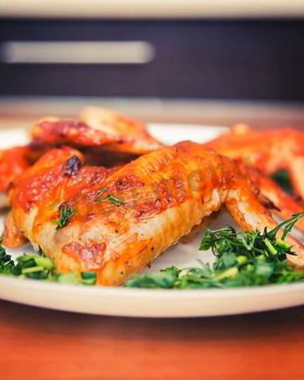 Рецепт куриных крылышек в аэрогриле