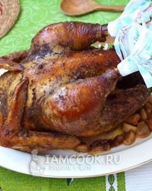 Курица на 40 зубчиках чеснока
