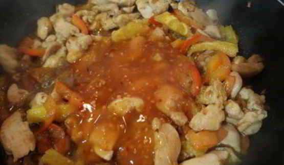 курица на китайский лад