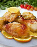 Курица с апельсинами