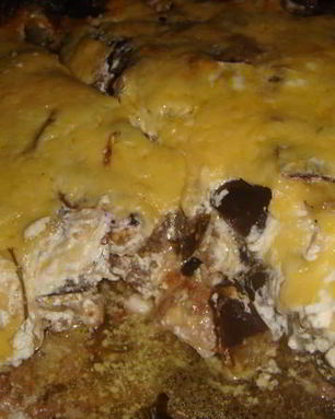 Курица с баклажанами