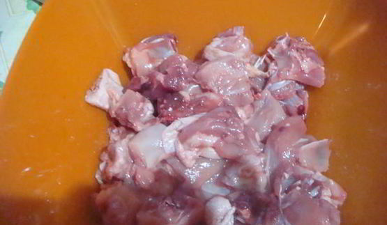 курица с баклажанами