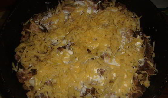 курица с баклажанами