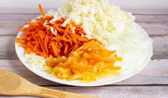 курица с овощами