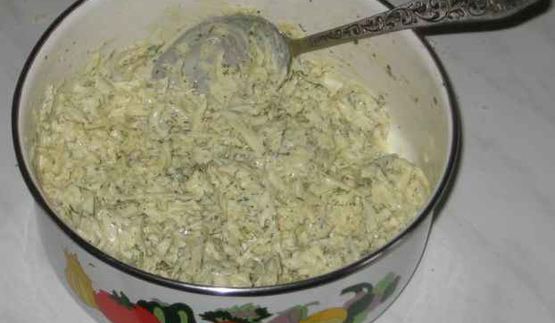 курица с сыром в кляре с гарниром