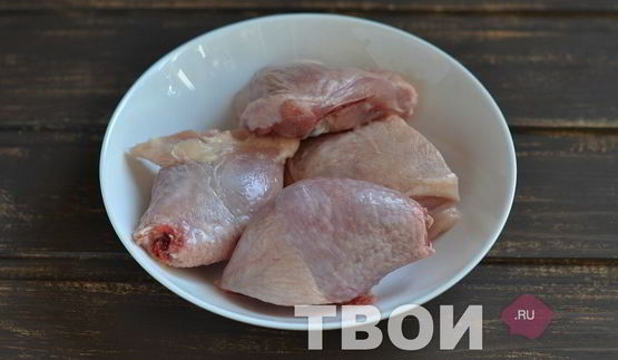 курица в горчично-йогуртовом маринаде