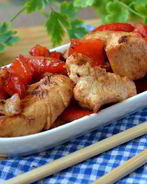 Курица в кисло-сладком соусе по-китайски