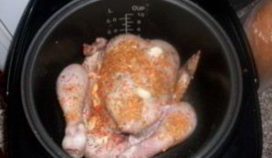 курица в скороварке
