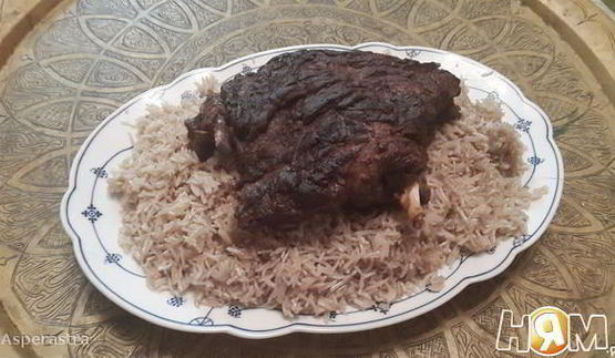 кузи — запеченная баранина по-иракски