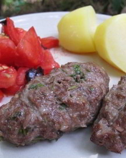 Рецепт люли из баранины на мангале