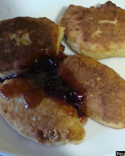 Рецепт манных биточков с киселем