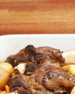 Маринованная баранина в соевом соусе и бальзамическом уксусе