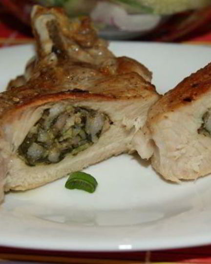 Рецепт мяса и любисток