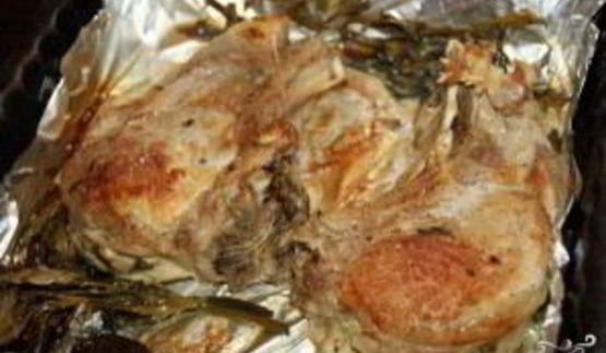 мясо и любисток