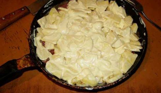 мясо под сыром