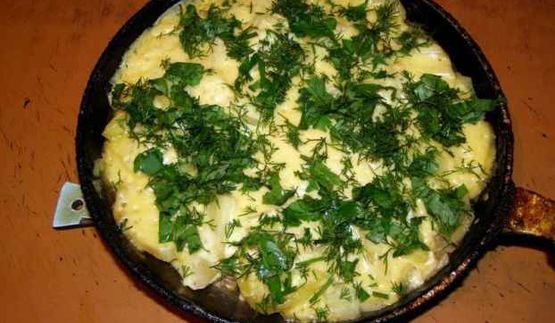 мясо под сыром