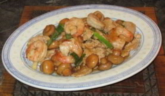 мясо с грибами