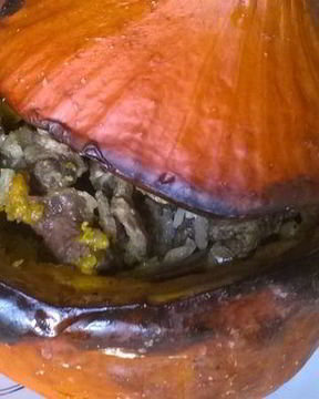 Мясо в тыкве