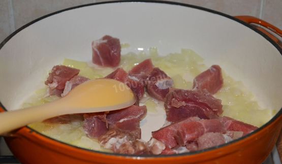 мясо в тыквенном соусе