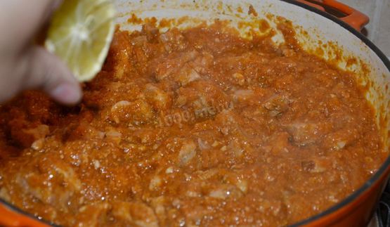 мясо в тыквенном соусе