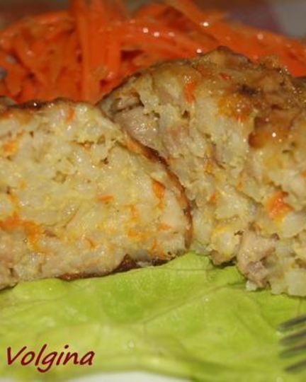 Рецепт окорочки, фаршированные рисом, морковью и луком