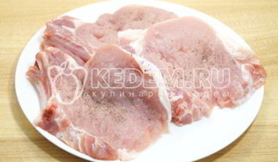 отбивные с грибами и сыром праздничное настроение