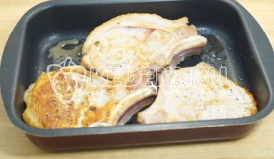 отбивные с грибами и сыром праздничное настроение