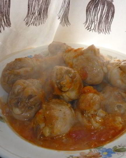 Рецепт плакии — курицы, тушенной в овощном маринаде по-болгарски