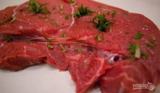 постная говядина, запеченная в духовке