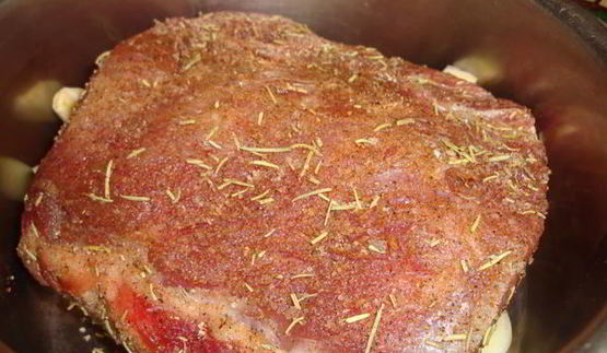 пряная свинина в пиве