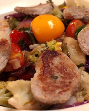 Свинина и тринадцать овощей