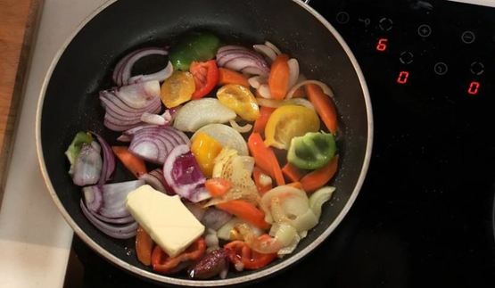 свинина и тринадцать овощей