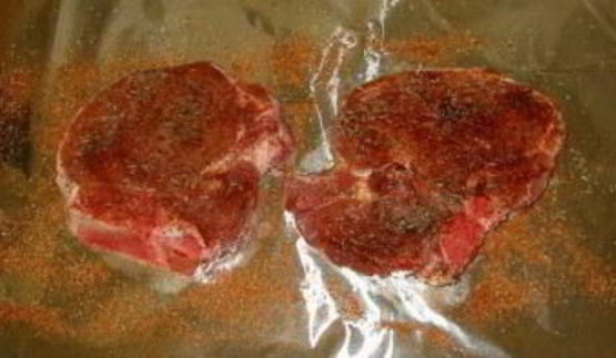 свинина на гриле