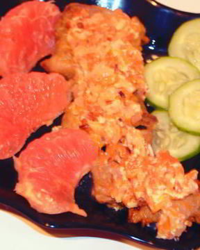 Свинина под грейпфрутовым соусом