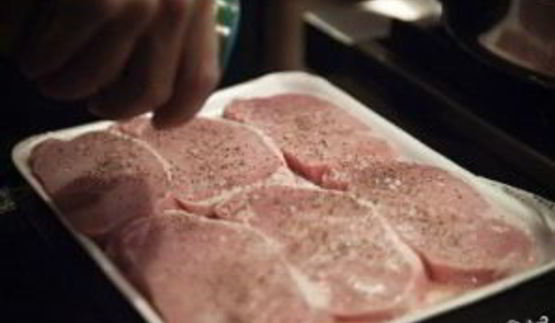 свинина с абрикосами