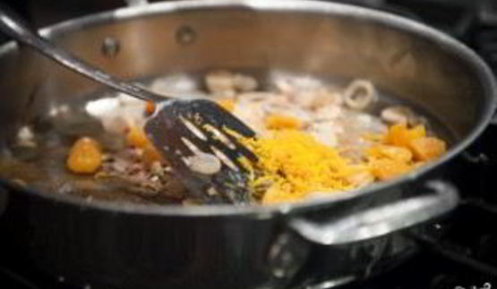 свинина с абрикосами