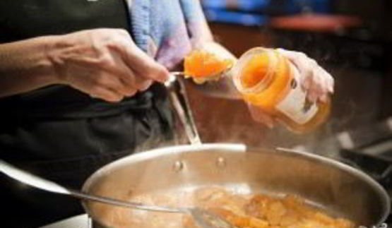 свинина с абрикосами