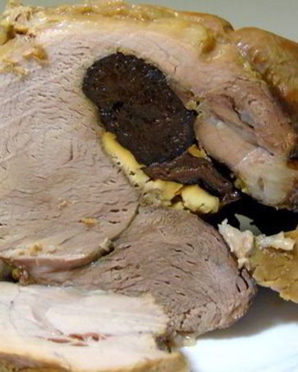 Рецепт свинины с черносливом в гранатовом соусе