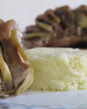 Свинина с яблоками