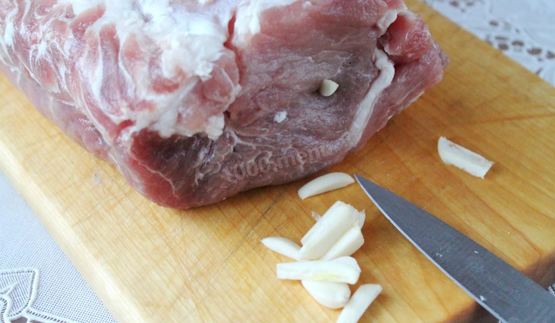 свинина в горчице