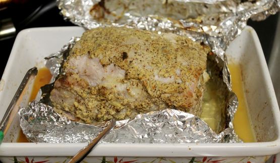 свинина в горчице