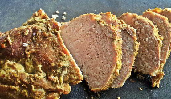 свинина в молоке