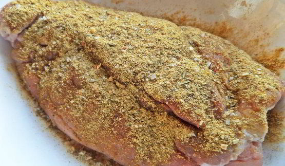 свинина в молоке