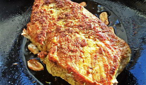 свинина в молоке