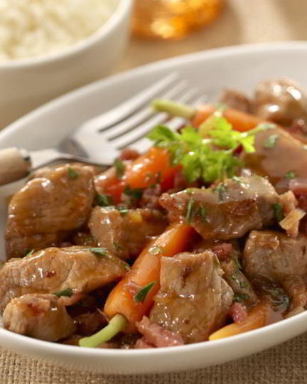 Рецепт свинины в пиве